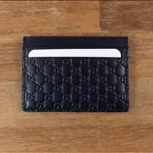 Microguccissima Gucci Card Wallet.
